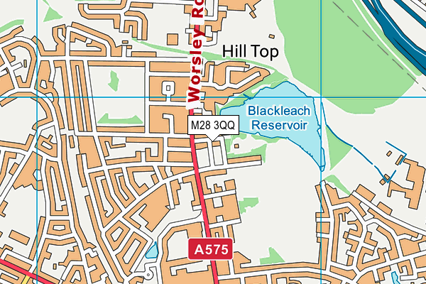 M28 3QQ map - OS VectorMap District (Ordnance Survey) M28 3QQ map - OS VectorMap District (Ordnance Survey)