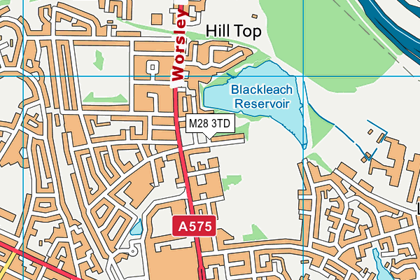 M28 3TD map - OS VectorMap District (Ordnance Survey) M28 3TD map - OS VectorMap District (Ordnance Survey)