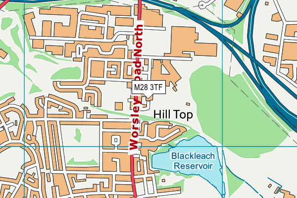 M28 3TF map - OS VectorMap District (Ordnance Survey) M28 3TF map - OS VectorMap District (Ordnance Survey)