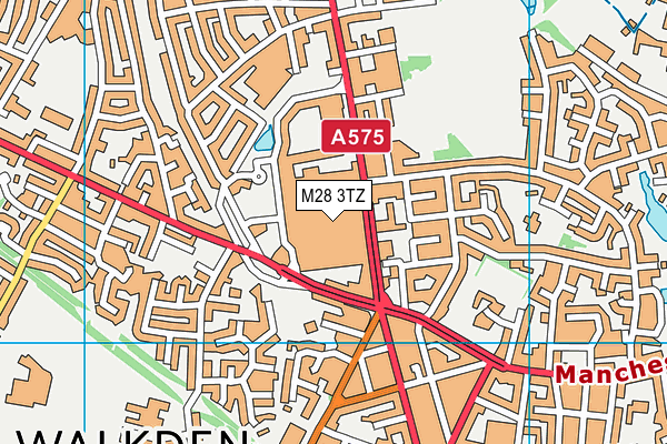 M28 3TZ map - OS VectorMap District (Ordnance Survey) M28 3TZ map - OS VectorMap District (Ordnance Survey)