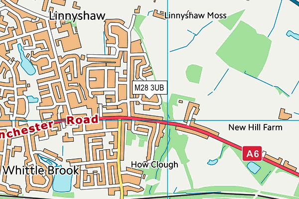 M28 3UB map - OS VectorMap District (Ordnance Survey) M28 3UB map - OS VectorMap District (Ordnance Survey)