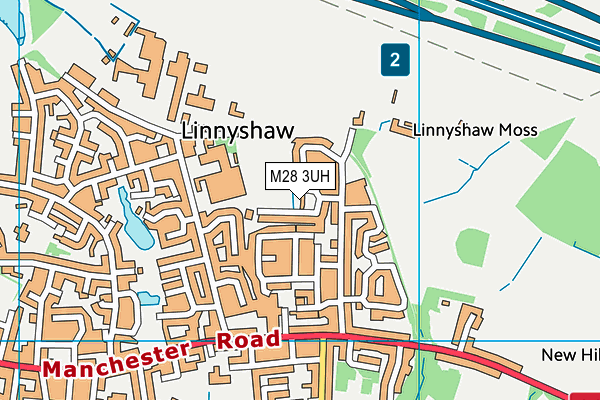 M28 3UH map - OS VectorMap District (Ordnance Survey) M28 3UH map - OS VectorMap District (Ordnance Survey)