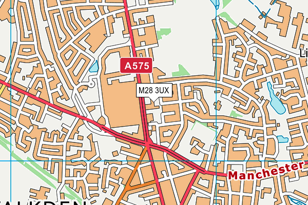 M28 3UX map - OS VectorMap District (Ordnance Survey) M28 3UX map - OS VectorMap District (Ordnance Survey)