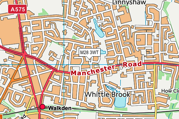 M28 3WT map - OS VectorMap District (Ordnance Survey) M28 3WT map - OS VectorMap District (Ordnance Survey)