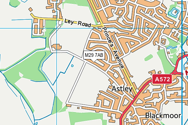 M29 7AB map - OS VectorMap District (Ordnance Survey) M29 7AB map - OS VectorMap District (Ordnance Survey)