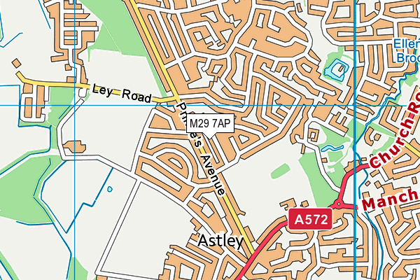 M29 7AP map - OS VectorMap District (Ordnance Survey) M29 7AP map - OS VectorMap District (Ordnance Survey)