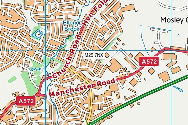 M29 7NX map - OS VectorMap District (Ordnance Survey) M29 7NX map - OS VectorMap District (Ordnance Survey)