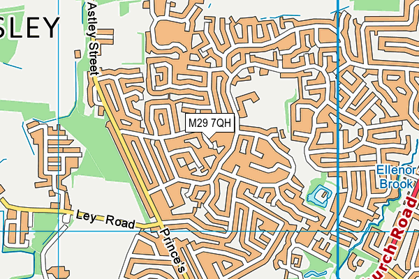 M29 7QH map - OS VectorMap District (Ordnance Survey) M29 7QH map - OS VectorMap District (Ordnance Survey)