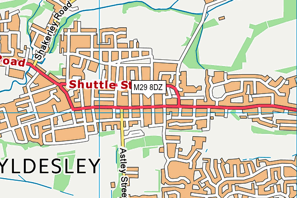 M29 8DZ map - OS VectorMap District (Ordnance Survey) M29 8DZ map - OS VectorMap District (Ordnance Survey)