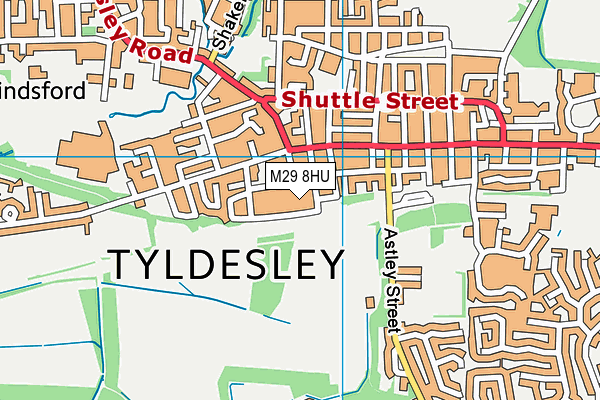 M29 8HU map - OS VectorMap District (Ordnance Survey) M29 8HU map - OS VectorMap District (Ordnance Survey)