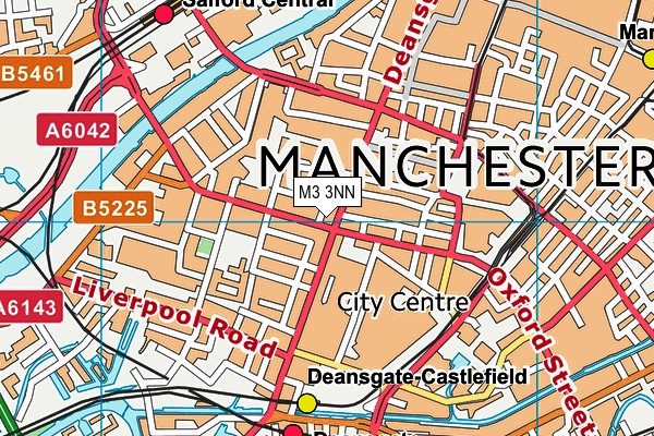 M3 3NN map - OS VectorMap District (Ordnance Survey) M3 3NN map - OS VectorMap District (Ordnance Survey)