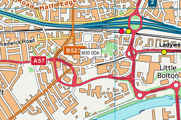 M30 0DA map - OS VectorMap District (Ordnance Survey) M30 0DA map - OS VectorMap District (Ordnance Survey)