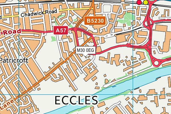 M30 0EG map - OS VectorMap District (Ordnance Survey) M30 0EG map - OS VectorMap District (Ordnance Survey)