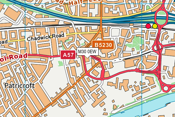 M30 0EW map - OS VectorMap District (Ordnance Survey) M30 0EW map - OS VectorMap District (Ordnance Survey)