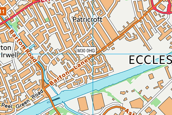 M30 0HG map - OS VectorMap District (Ordnance Survey) M30 0HG map - OS VectorMap District (Ordnance Survey)