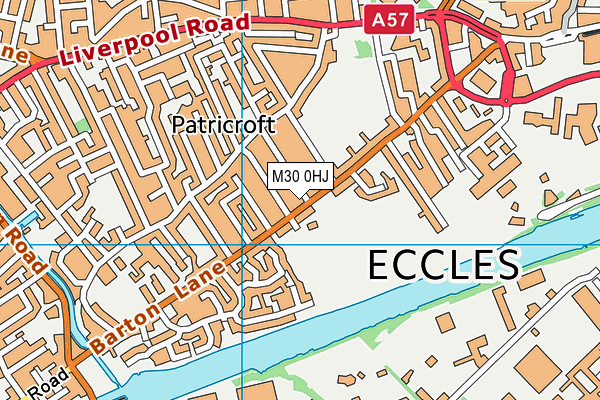 M30 0HJ map - OS VectorMap District (Ordnance Survey) M30 0HJ map - OS VectorMap District (Ordnance Survey)