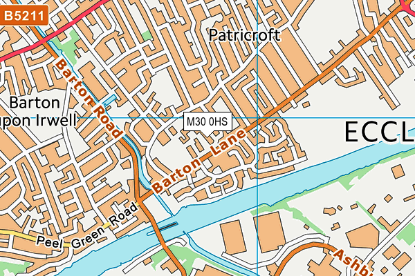 M30 0HS map - OS VectorMap District (Ordnance Survey) M30 0HS map - OS VectorMap District (Ordnance Survey)