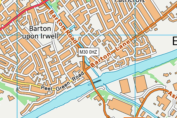 M30 0HZ map - OS VectorMap District (Ordnance Survey)