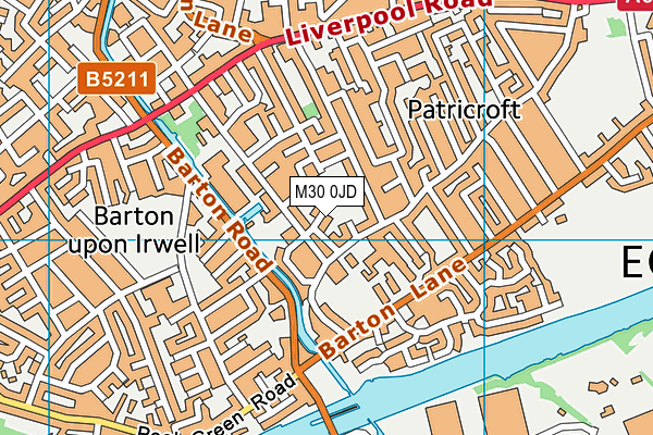 M30 0JD map - OS VectorMap District (Ordnance Survey) M30 0JD map - OS VectorMap District (Ordnance Survey)