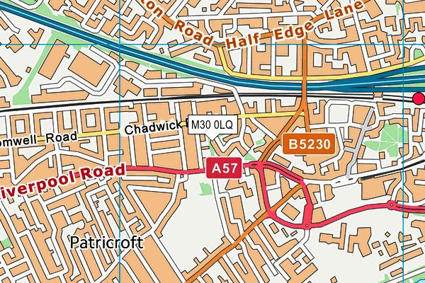 M30 0LQ map - OS VectorMap District (Ordnance Survey) M30 0LQ map - OS VectorMap District (Ordnance Survey)