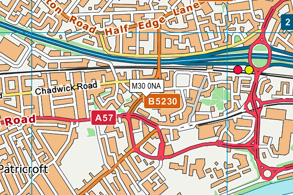M30 0NA map - OS VectorMap District (Ordnance Survey) M30 0NA map - OS VectorMap District (Ordnance Survey)