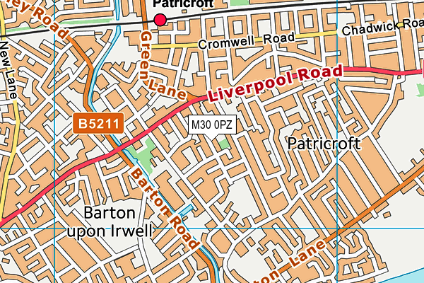 M30 0PZ map - OS VectorMap District (Ordnance Survey) M30 0PZ map - OS VectorMap District (Ordnance Survey)