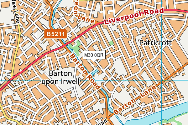 M30 0QR map - OS VectorMap District (Ordnance Survey) M30 0QR map - OS VectorMap District (Ordnance Survey)