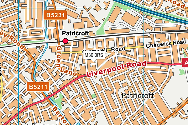 M30 0RS map - OS VectorMap District (Ordnance Survey) M30 0RS map - OS VectorMap District (Ordnance Survey)