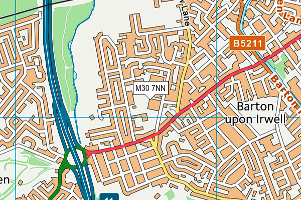 M30 7NN map - OS VectorMap District (Ordnance Survey) M30 7NN map - OS VectorMap District (Ordnance Survey)