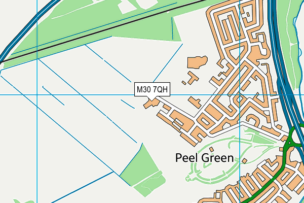 M30 7QH map - OS VectorMap District (Ordnance Survey) M30 7QH map - OS VectorMap District (Ordnance Survey)