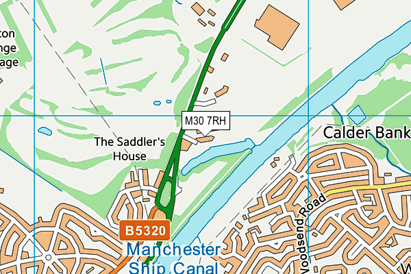 M30 7RH map - OS VectorMap District (Ordnance Survey) M30 7RH map - OS VectorMap District (Ordnance Survey)