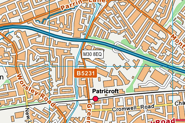 M30 8EQ map - OS VectorMap District (Ordnance Survey) M30 8EQ map - OS VectorMap District (Ordnance Survey)