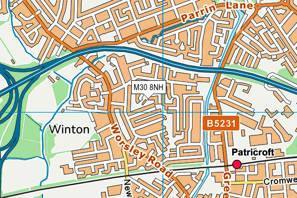 M30 8NH map - OS VectorMap District (Ordnance Survey) M30 8NH map - OS VectorMap District (Ordnance Survey)