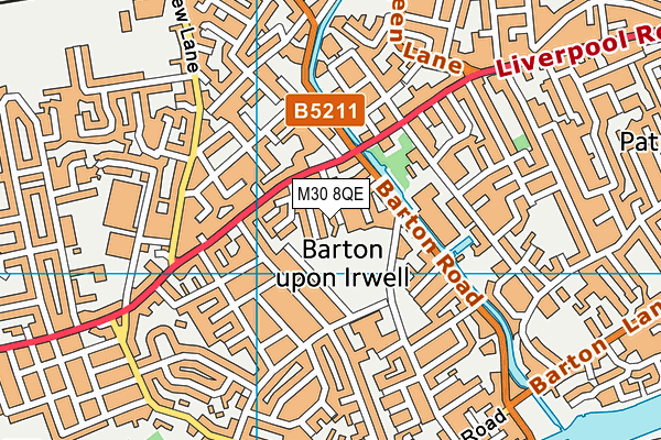 M30 8QE map - OS VectorMap District (Ordnance Survey) M30 8QE map - OS VectorMap District (Ordnance Survey)