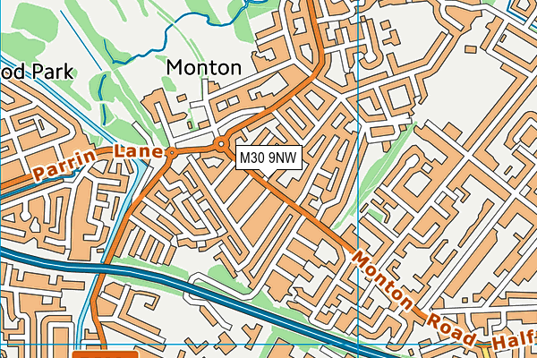 M30 9NW map - OS VectorMap District (Ordnance Survey) M30 9NW map - OS VectorMap District (Ordnance Survey)