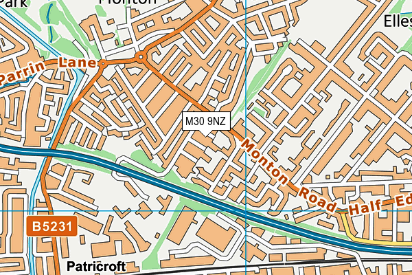 M30 9NZ map - OS VectorMap District (Ordnance Survey) M30 9NZ map - OS VectorMap District (Ordnance Survey)