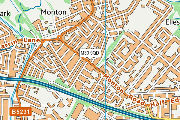 M30 9QD map - OS VectorMap District (Ordnance Survey) M30 9QD map - OS VectorMap District (Ordnance Survey)