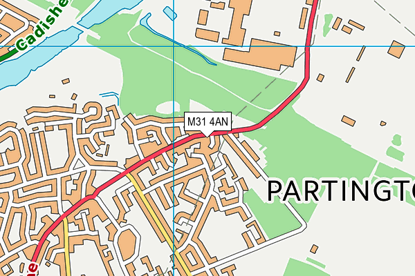 M31 4AN map - OS VectorMap District (Ordnance Survey) M31 4AN map - OS VectorMap District (Ordnance Survey)