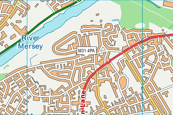 M31 4PA map - OS VectorMap District (Ordnance Survey) M31 4PA map - OS VectorMap District (Ordnance Survey)