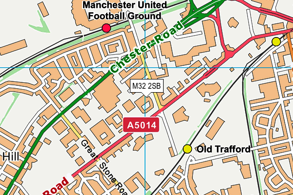 M32 2SB map - OS VectorMap District (Ordnance Survey) M32 2SB map - OS VectorMap District (Ordnance Survey)