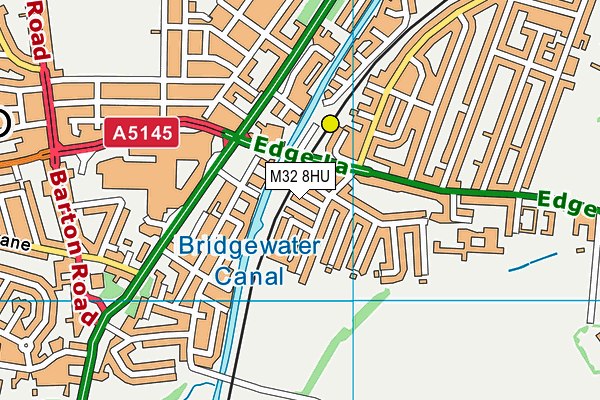 M32 8HU map - OS VectorMap District (Ordnance Survey) M32 8HU map - OS VectorMap District (Ordnance Survey)