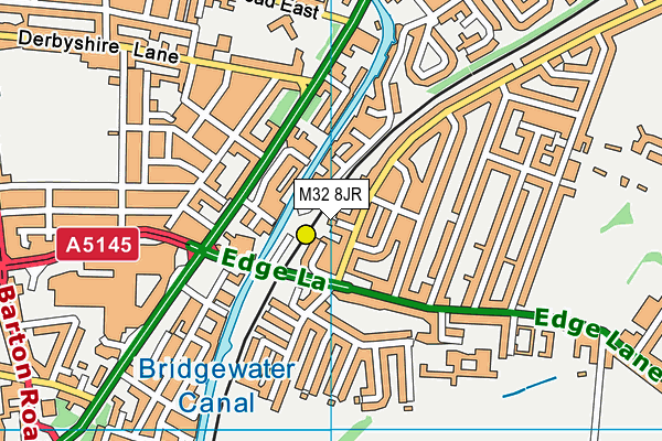 M32 8JR map - OS VectorMap District (Ordnance Survey) M32 8JR map - OS VectorMap District (Ordnance Survey)