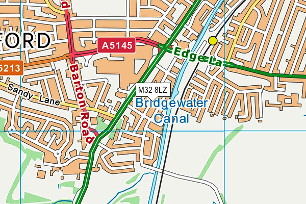 M32 8LZ map - OS VectorMap District (Ordnance Survey) M32 8LZ map - OS VectorMap District (Ordnance Survey)
