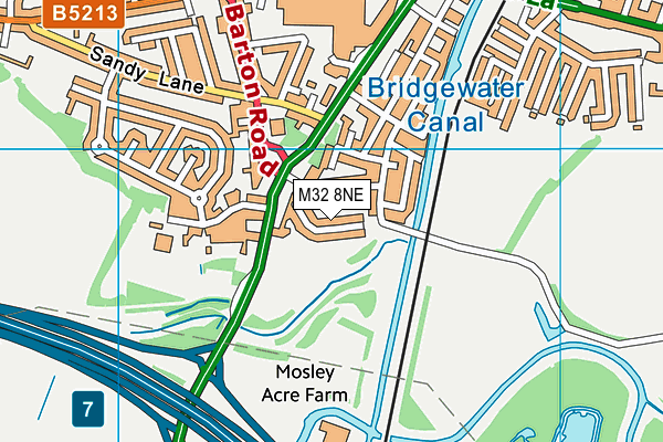 M32 8NE map - OS VectorMap District (Ordnance Survey) M32 8NE map - OS VectorMap District (Ordnance Survey)