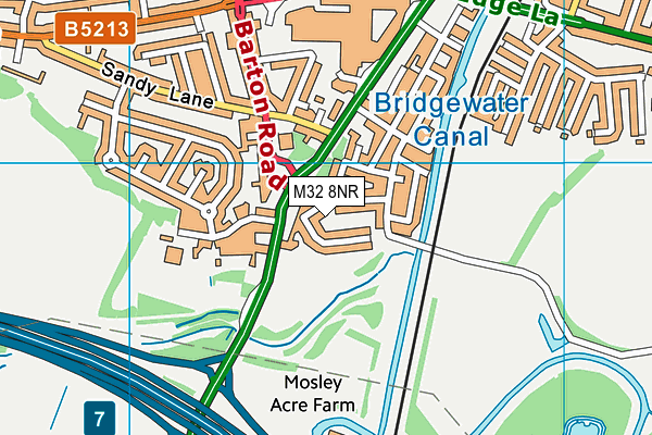 M32 8NR map - OS VectorMap District (Ordnance Survey) M32 8NR map - OS VectorMap District (Ordnance Survey)