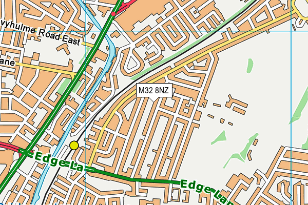 M32 8NZ map - OS VectorMap District (Ordnance Survey) M32 8NZ map - OS VectorMap District (Ordnance Survey)
