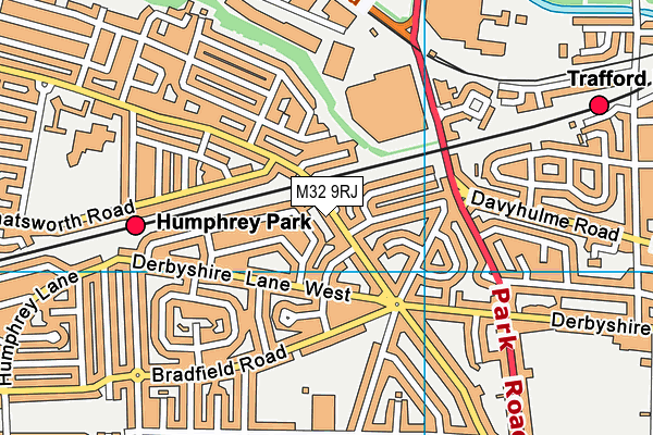 M32 9RJ map - OS VectorMap District (Ordnance Survey) M32 9RJ map - OS VectorMap District (Ordnance Survey)