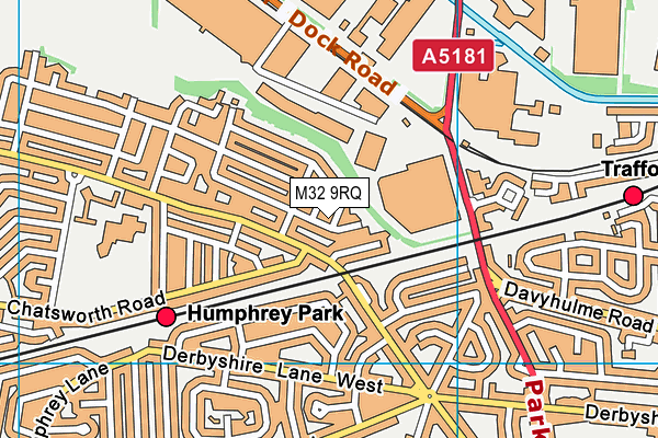 M32 9RQ map - OS VectorMap District (Ordnance Survey) M32 9RQ map - OS VectorMap District (Ordnance Survey)
