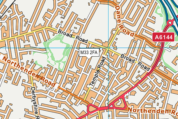 M33 2FA map - OS VectorMap District (Ordnance Survey) M33 2FA map - OS VectorMap District (Ordnance Survey)