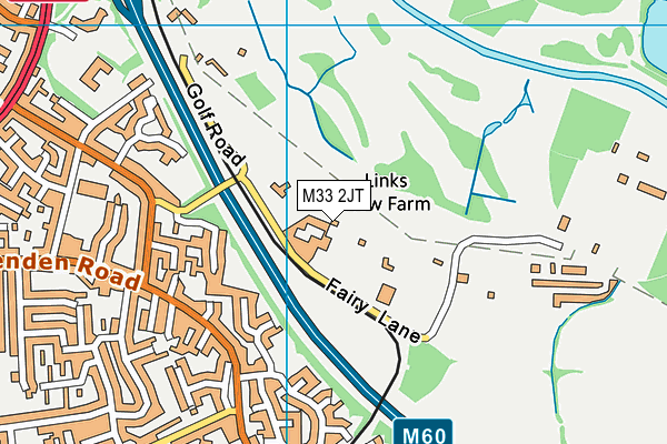 M33 2JT map - OS VectorMap District (Ordnance Survey) M33 2JT map - OS VectorMap District (Ordnance Survey)